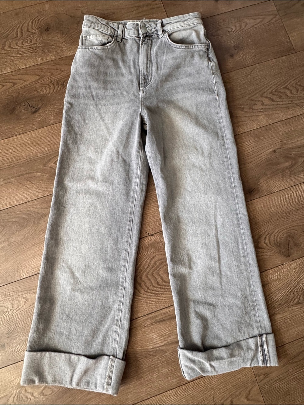 Pilcro The Austyn High-Rise Wide-leg Jeans, Size 28 - Picture 5 of 14